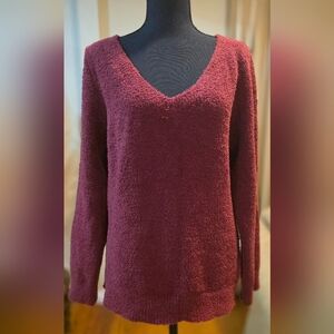 NY&C Women's Burgundy Sweater